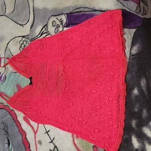 Yandy.com lingerie size large red yandy